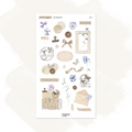 Story Pages | Journaling planner sticker kit ~ Keepsakes