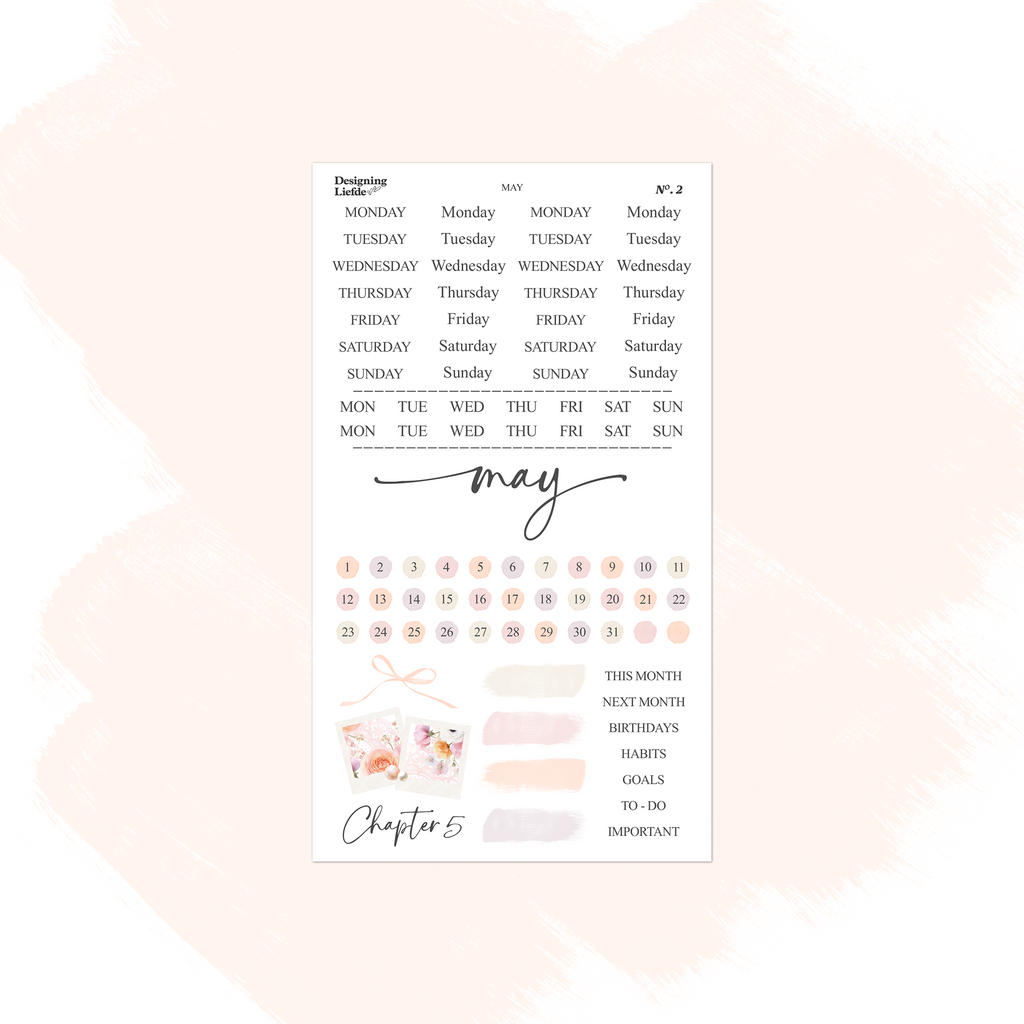 May Monthly Decorative Collection