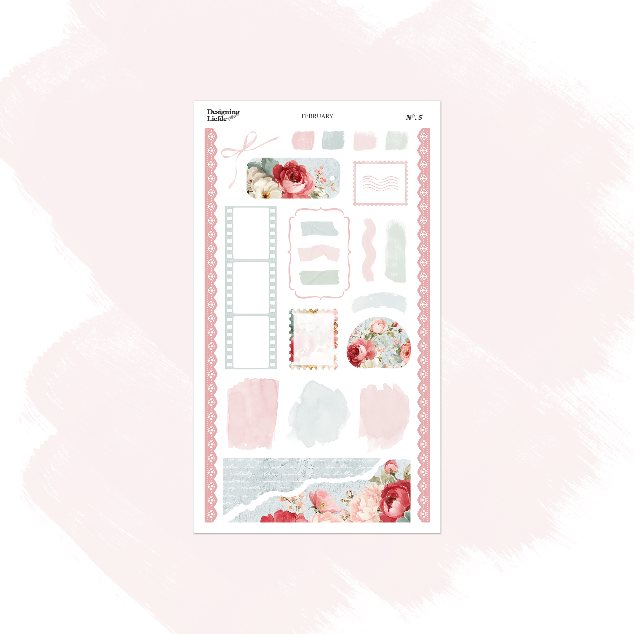 February Monthly Decorative Collection