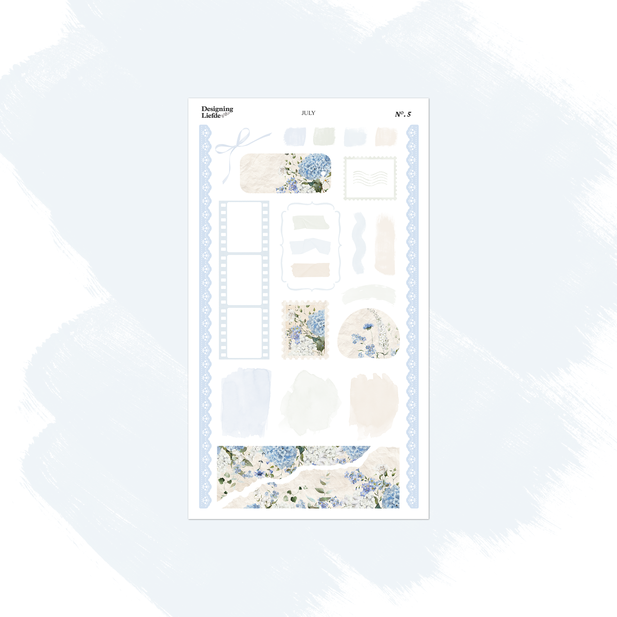 July Monthly Decorative Collection