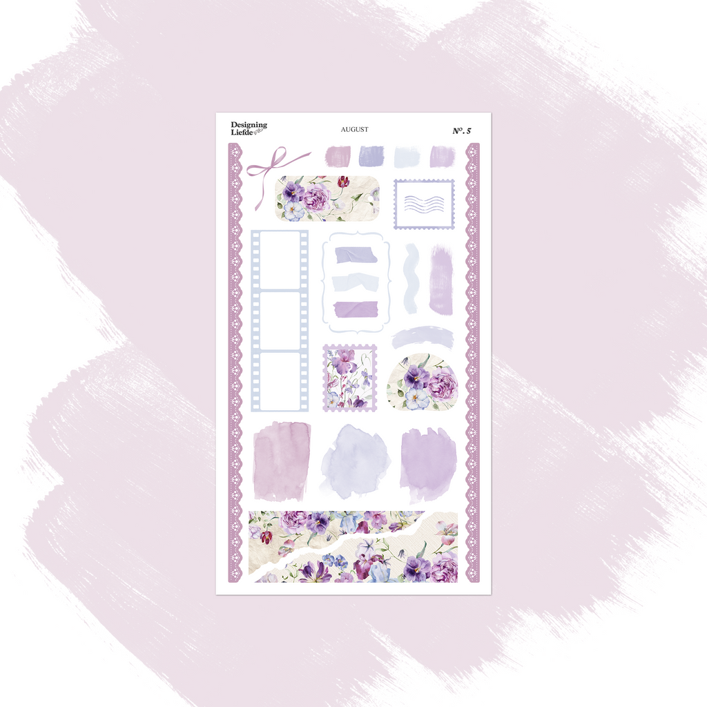 August Monthly Decorative Collection