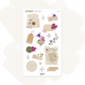 Story Pages | Journaling planner sticker kit ~ Snail Mail