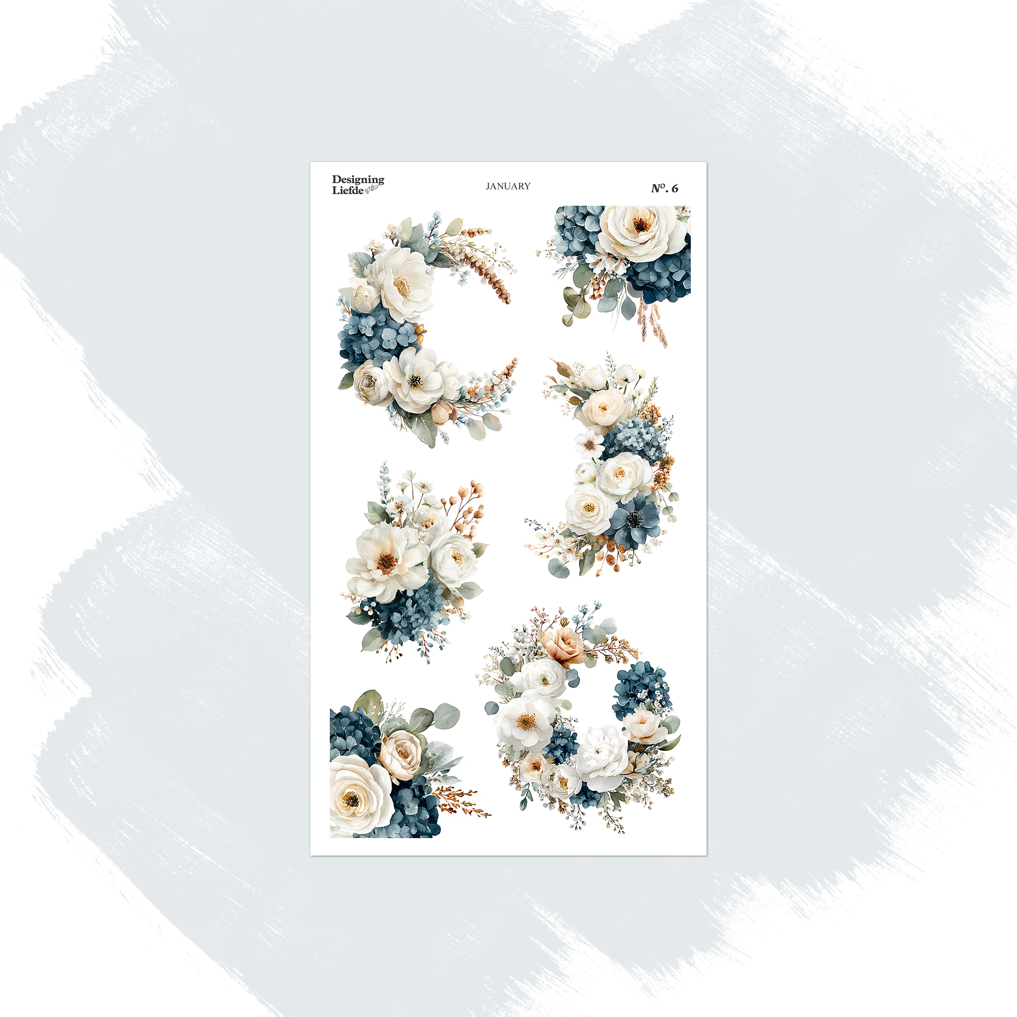 January Monthly Decorative Collection