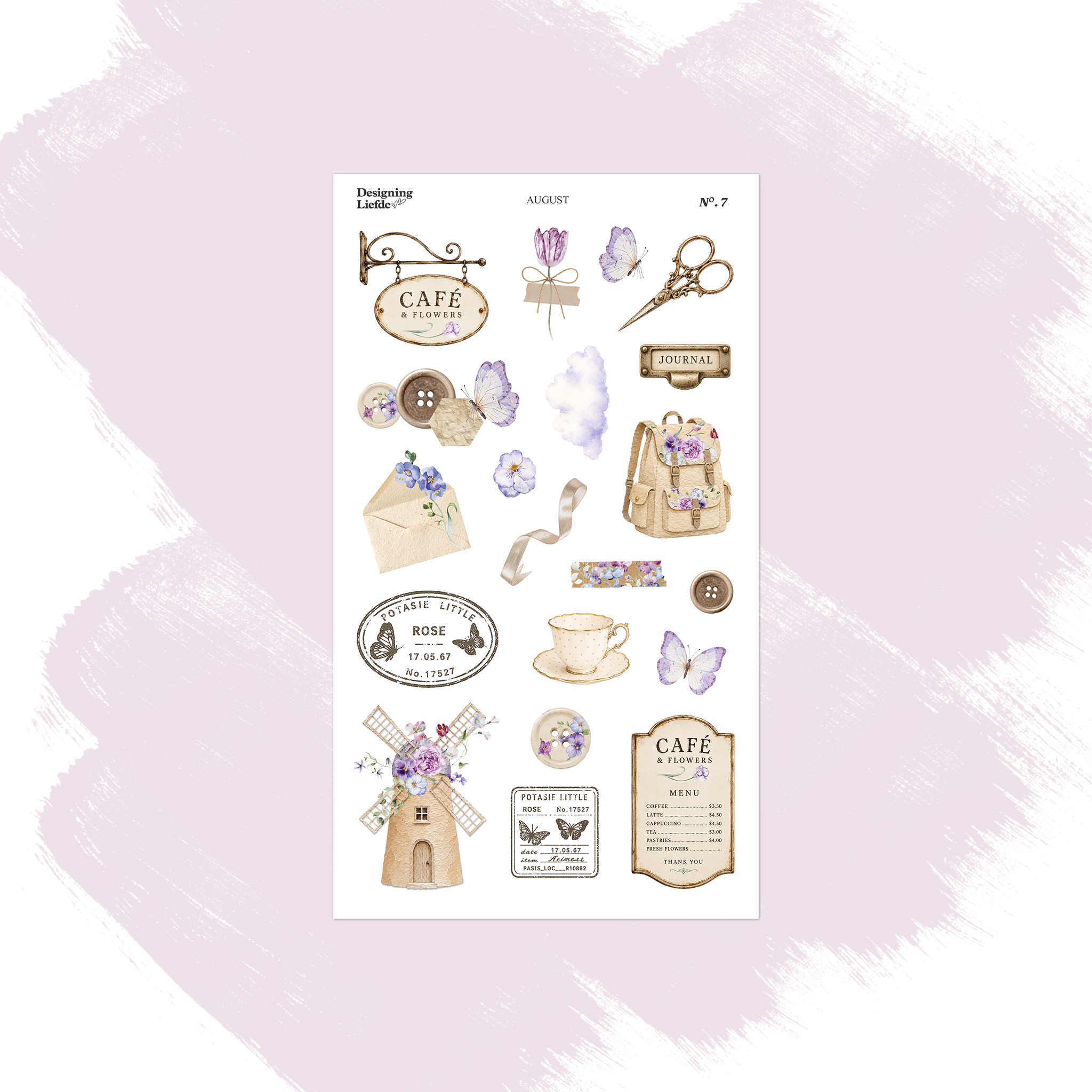 August Monthly Decorative Collection