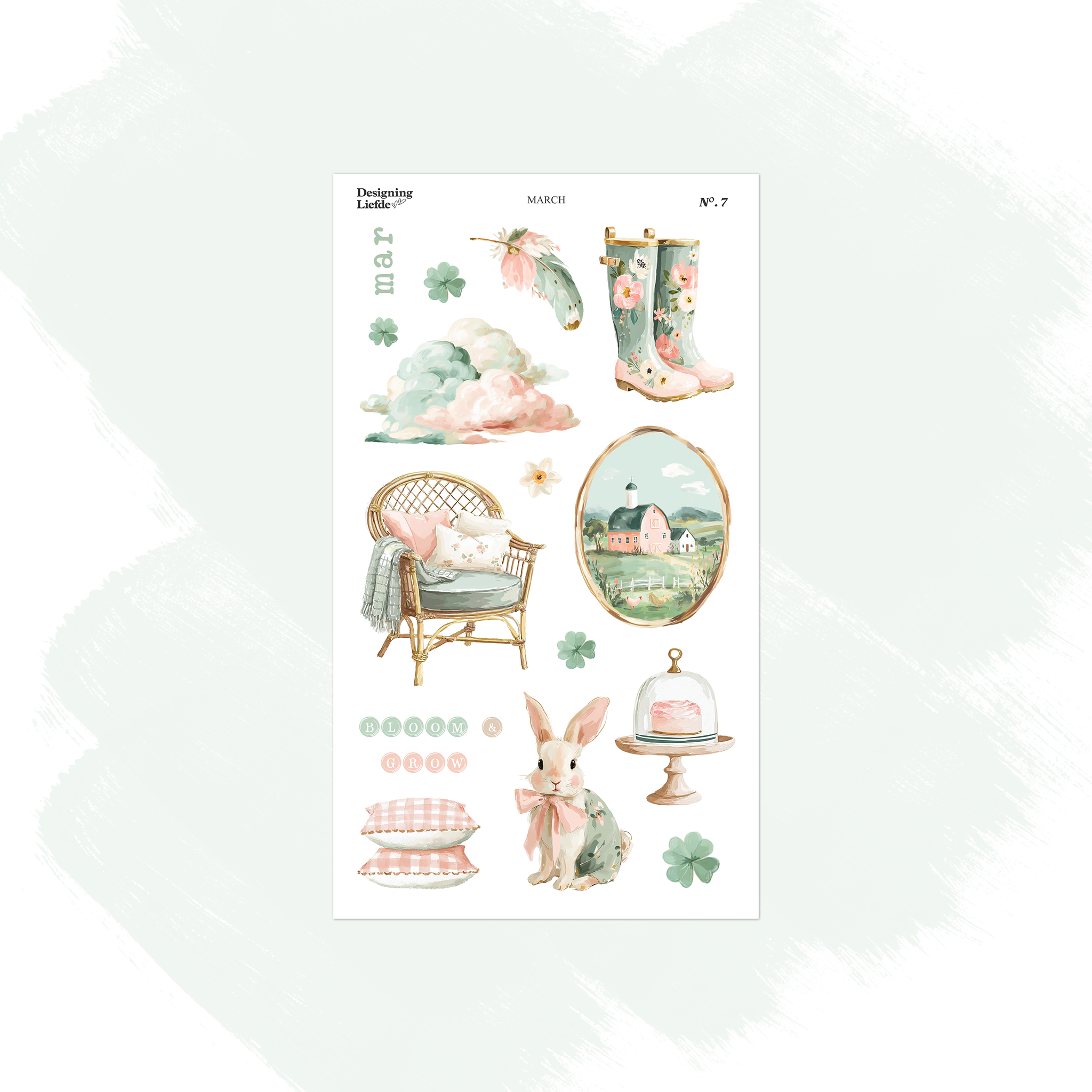 March Monthly Decorative Collection