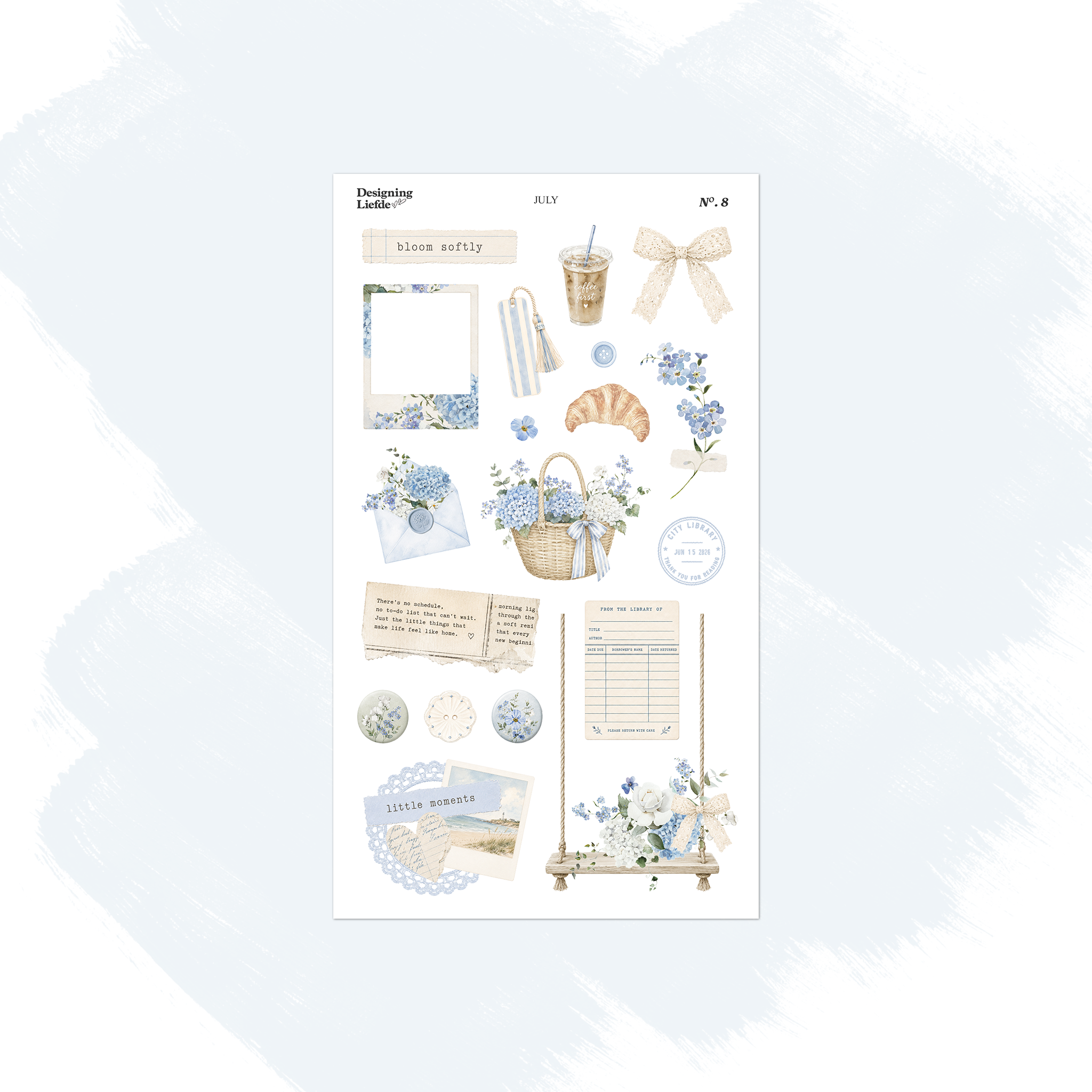July Monthly Decorative Collection