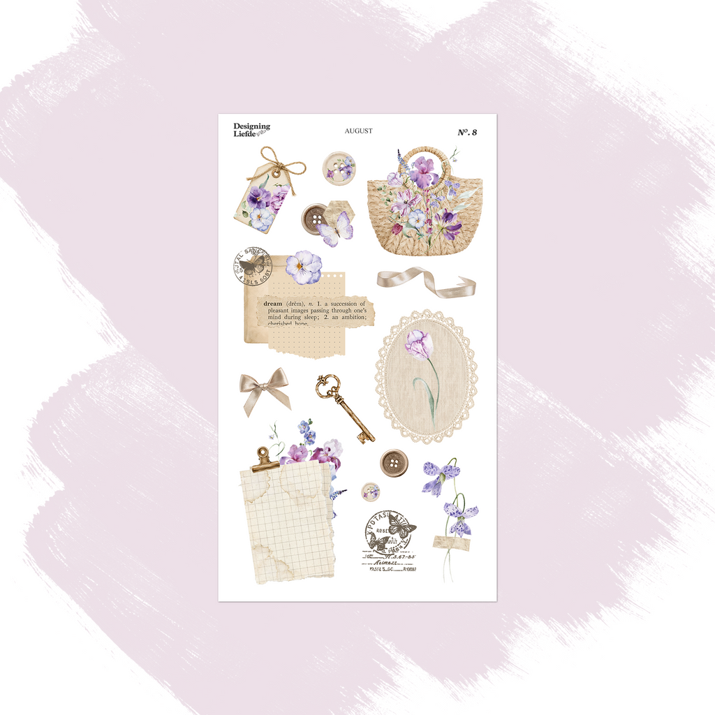August Monthly Decorative Collection