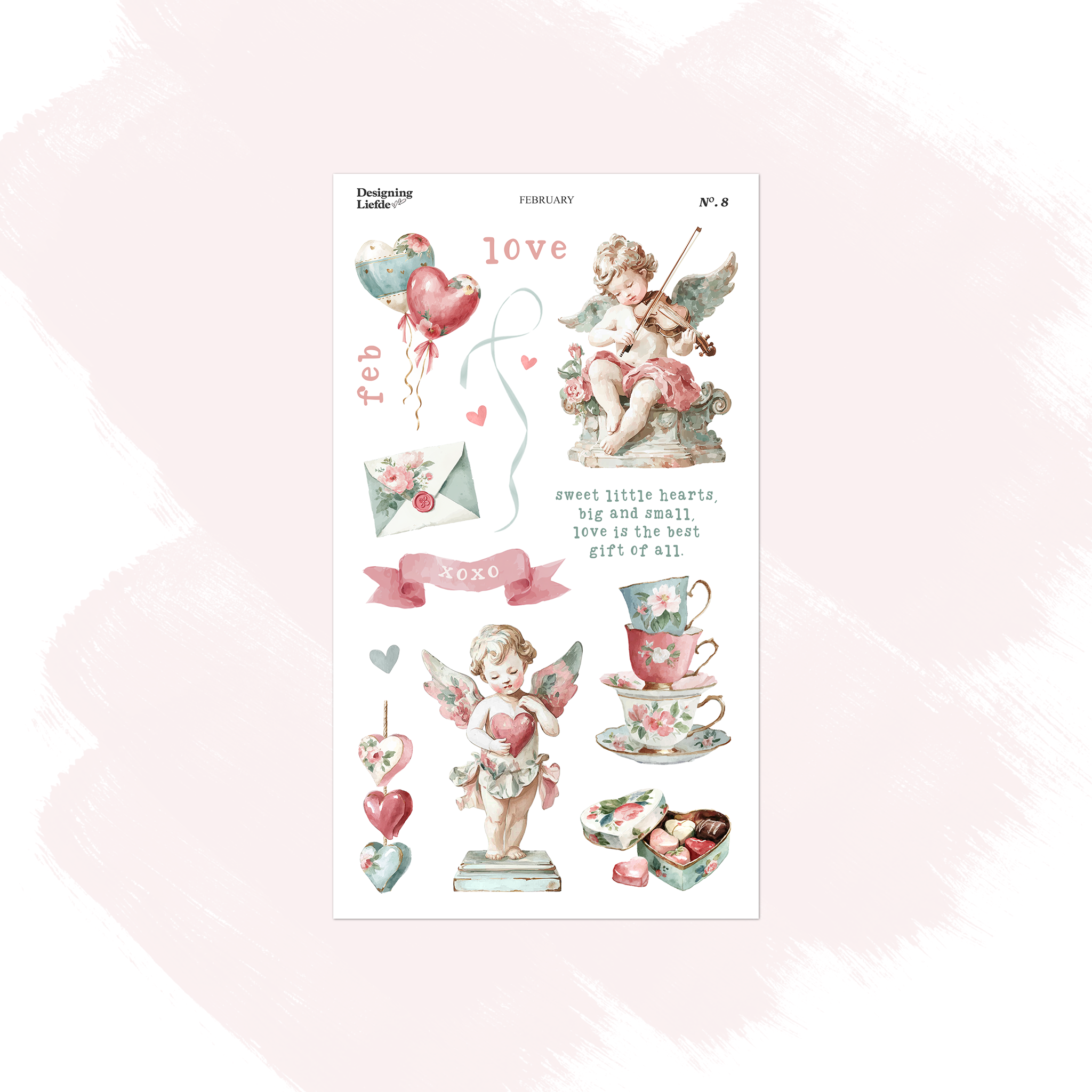 February Monthly Decorative Collection