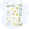 Santorini Lemon | Journaling Sticker Kit