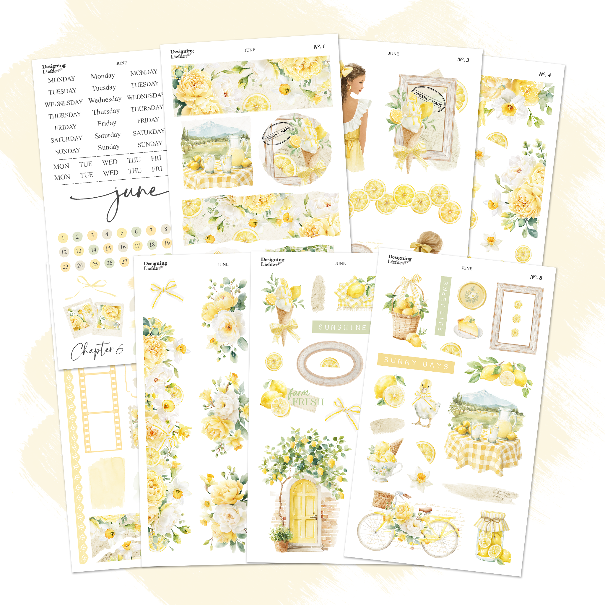 June Monthly Decorative Collection