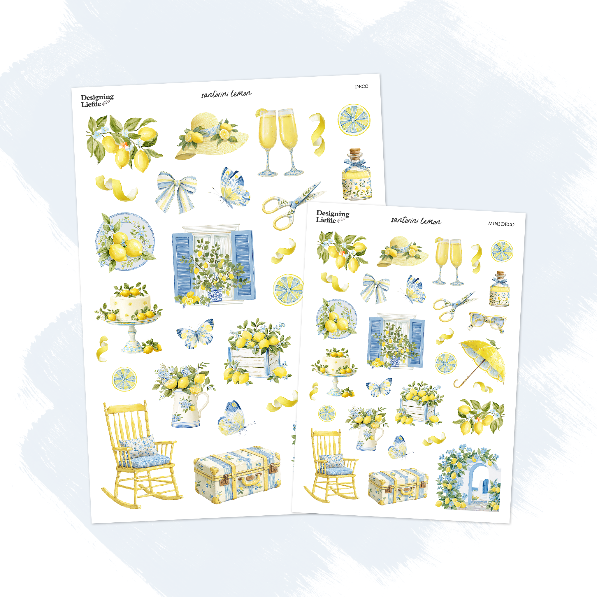 Santorini Lemon | Deco Stickers