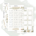 Petit Lapin | Hobonichi Techo A6 Year at a glance sticker kit